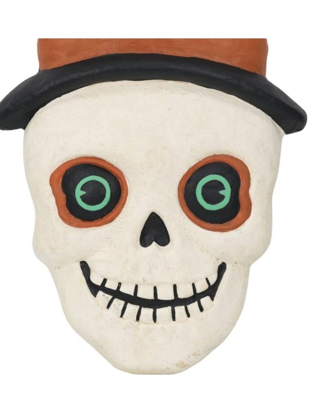 NWT Baron Samedi Catrin Skeleton Man Halloween Wall Decor Top Hat Goth Ashland